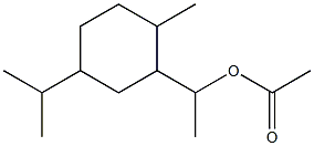 Acetic acid 1-(p-menthan-2-yl)ethyl ester Structure