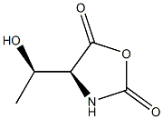 (R)-4-[(S)-1-Hydroxyethyl]oxazolidine-2,5-dione 구조식 이미지