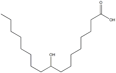 9-Hydroxyheptadecanoic acid Structure