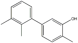 2-Methyl-5-(2,3-dimethylphenyl)phenol Structure