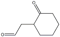 2-Oxocyclohexaneacetaldehyde 구조식 이미지