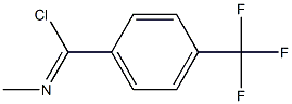 Chloro(4-trifluoromethylphenyl)-N-methylmethanimine Structure