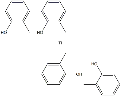 Tetracresol titanium 구조식 이미지