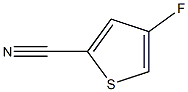 4-Fluoro-2-thiophenecarbonitrile Structure