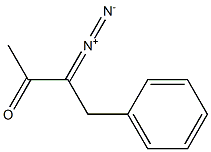 3-Diazo-4-phenyl-2-butanone 구조식 이미지