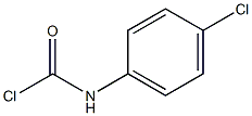 p-Chlorophenylcarbamic acid chloride Structure