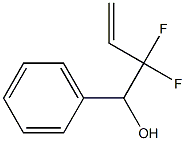 1-Phenyl-2,2-difluoro-3-butene-1-ol 구조식 이미지