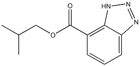 3H-Benzotriazole-4-carboxylic acid (2-methylpropyl) ester Structure