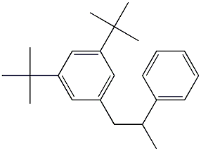 1-(3,5-Di-tert-butylphenyl)-2-phenylpropane 구조식 이미지