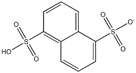 5-Sulfonato-1-naphthalenesulfonic acid 구조식 이미지