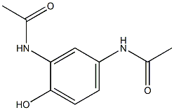 2,4-Bis(acetylamino)phenol Structure