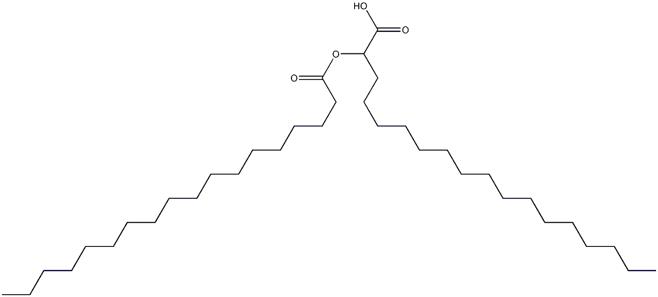 2-Stearoyloxystearic acid Structure