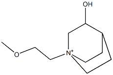 1-(2-Methoxyethyl)-3-hydroxyquinuclidinium Structure