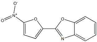 2-(5-Nitrofuran-2-yl)benzoxazole Structure