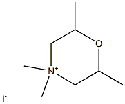 2,4,4,6-Tetramethylmorpholinium iodide 구조식 이미지