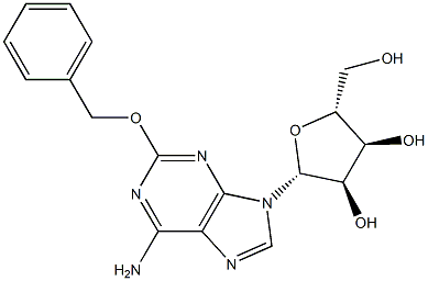 2-Benzyloxyadenosine 구조식 이미지