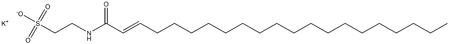 N-(1-Oxo-2-henicosen-1-yl)taurine potassium salt Structure