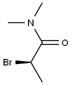 [R,(-)]-2-Bromo-N,N-dimethylpropionamide Structure