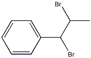 (1,2-Dibromopropyl)benzene 구조식 이미지