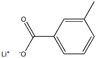3-Methylbenzoic acid lithium salt 구조식 이미지