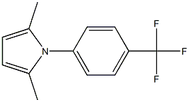 1-(4-Trifluoromethylphenyl)-2,5-dimethyl-1H-pyrrole Structure