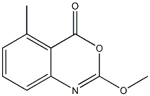 2-Methoxy-5-methyl-4H-3,1-benzoxazin-4-one 구조식 이미지