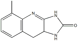 5-Methyl-9,9a-dihydro-1H-imidazo[4,5-b]quinolin-2(3H)-one 구조식 이미지