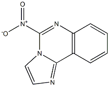 5-Nitroimidazo[1,2-c]quinazoline 구조식 이미지