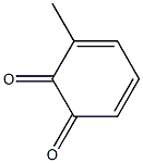 3-Methyl-o-benzoquinone Structure