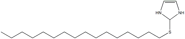 2-(Hexadecylthio)-4-imidazoline 구조식 이미지