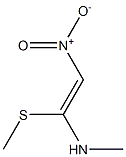 (Z)-1-(Methylthio)-1-(methylamino)-2-nitroethene Structure