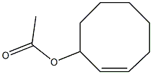 3-Acetoxy-1-cyclooctene 구조식 이미지