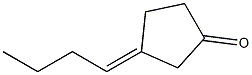 3-Butylidenecyclopentanone 구조식 이미지