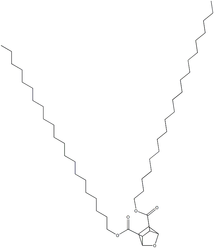 7-Oxabicyclo[2.2.1]heptane-2,3-dicarboxylic acid dihenicosyl ester 구조식 이미지