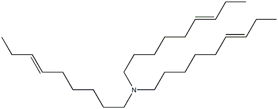 Tri(6-nonenyl)amine Structure