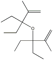 (-)-Ethyl[(S)-1-ethyl-2-methylallyl] ether 구조식 이미지