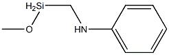 Methoxy(phenylaminomethyl)silane Structure