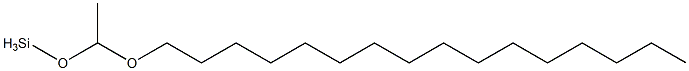 [1-(Hexadecyloxy)ethoxy]silane 구조식 이미지