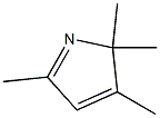 2,2,3,5-Tetramethyl-2H-pyrrole Structure