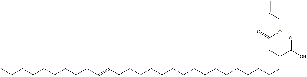 2-(17-Heptacosenyl)succinic acid 1-hydrogen 4-allyl ester Structure