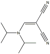 Diisopropylaminomethylenemalononitrile Structure