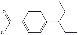 p-(Diethylamino)benzoyl chloride Structure