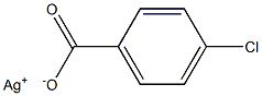 4-Chlorobenzoic acid silver(I) salt 구조식 이미지