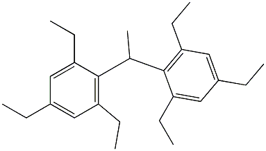 2,2'-Ethylidenebis(1,3,5-triethylbenzene) 구조식 이미지