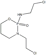 3-(2-Chloroethyl)-2-(2-chloroethylamino)tetrahydro-2H-1,3,2-oxazaphosphorin-2-one 구조식 이미지