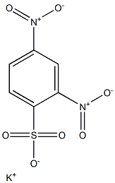 2,4-Dinitrobenzenesulfonic acid potassium salt 구조식 이미지