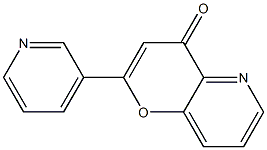 4-Oxo-2-(3-pyridyl)-4H-pyrano[3,2-b]pyridine 구조식 이미지