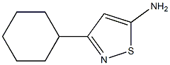 3-Cyclohexylisothiazol-5-amine Structure
