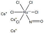 Cesium pentachloronitrosylruthenate(III) Structure