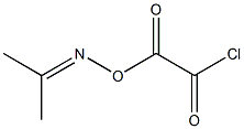 Chlorooxoacetic acid (isopropylideneamino) ester 구조식 이미지